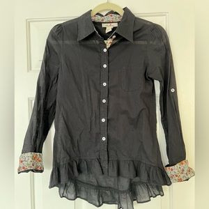 Black dress shirt